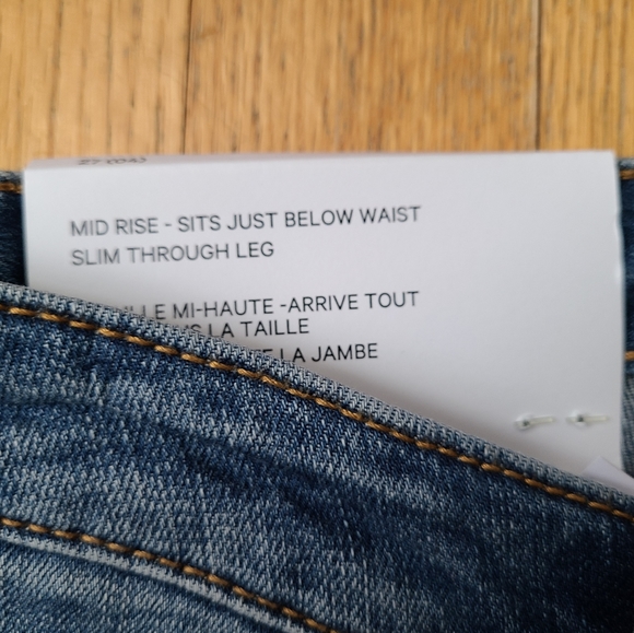 🌟NWT Joe Fresh Classic Slim Jeans Size 27 (4) - Picture 4 of 6